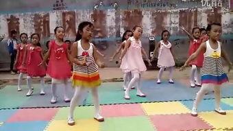 幼儿舞蹈视频大班,灵动舞动，童趣盎然