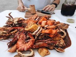 抓海鲜的视频,海洋美味一网打尽