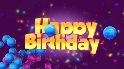 生日快乐视频祝福,视频祝福暖人心