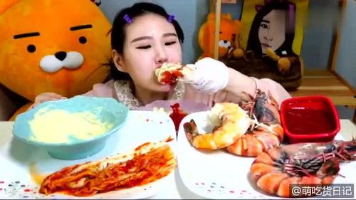 韩国大胃王视频,极限食量背后的疯狂美食盛宴