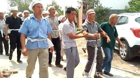 农村办丧事视频,传统仪式与现代变迁的交织