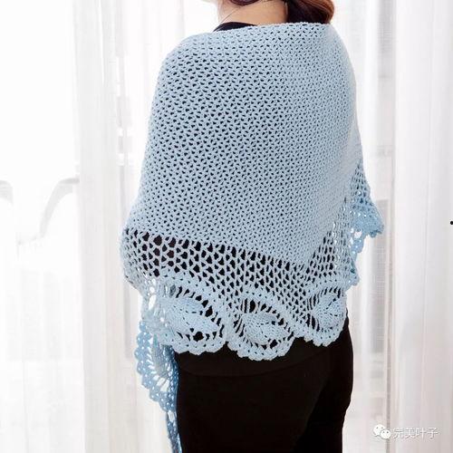 编织披肩视频教程,跟随视频教程学技巧