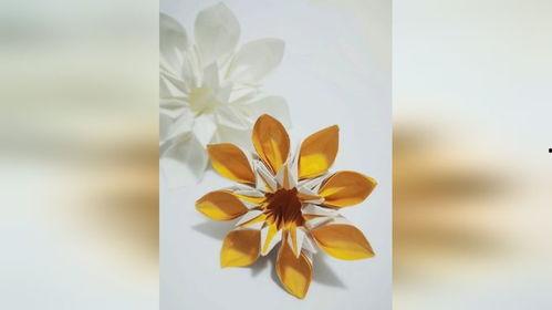 折纸菊花视频,跟随视频轻松制作美丽菊花