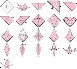 折千纸鹤的方法视频,简单易学，寓意美好
