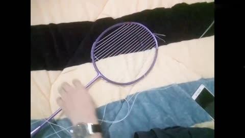 羽毛球穿线视频,跟随视频学习专业穿线方法