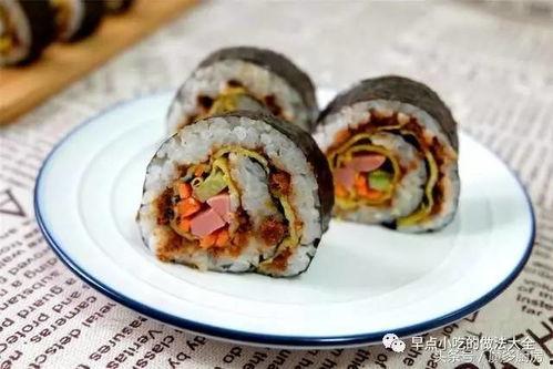 紫菜包饭怎么做视频