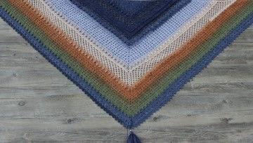 钩针披肩视频,跟随视频轻松学会编织技巧